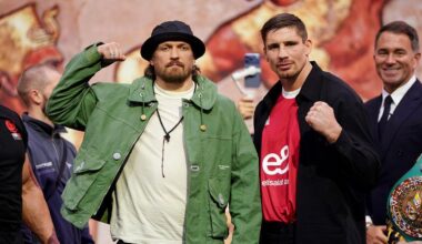 Oleksandr Usyk and Rico Verhoeven