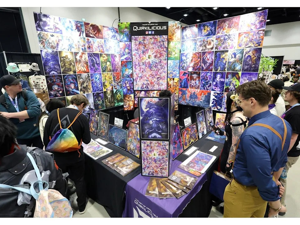 Art plays a large role during Otafest.