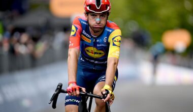 CORNO ALLE SCALE, ITALY - MAY 17: Giulio Ciccone of Italy and Team Lidl - Trek during the 109th Giro d&amp;apos;Italia 2026, Stage 9 a 184km stage from Cervia to Corno alle Scale 1469m / #UCIWT / on May 17, 2026 in Corno alle Scale, Italy. (Photo by Tim de Waele/Getty Images)