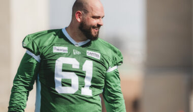 Roughriders’ Andersen enjoys line of work