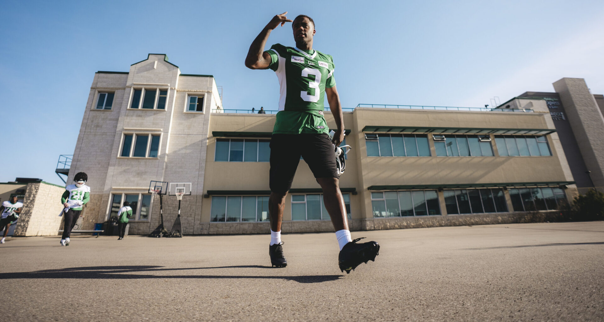 Schager + Johnson = six points at Riders’ training camp
