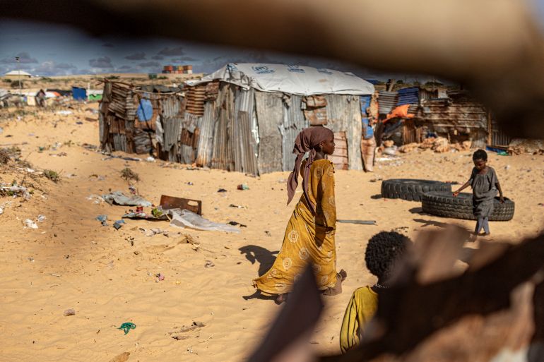 Somali internally displaced children 