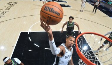 Wembanyama and Spurs rebound to level against Timberwolves in NBA Playoffs | Basketball