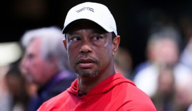 Tiger Woods Returns To Switzerland Following Brief Trip Home