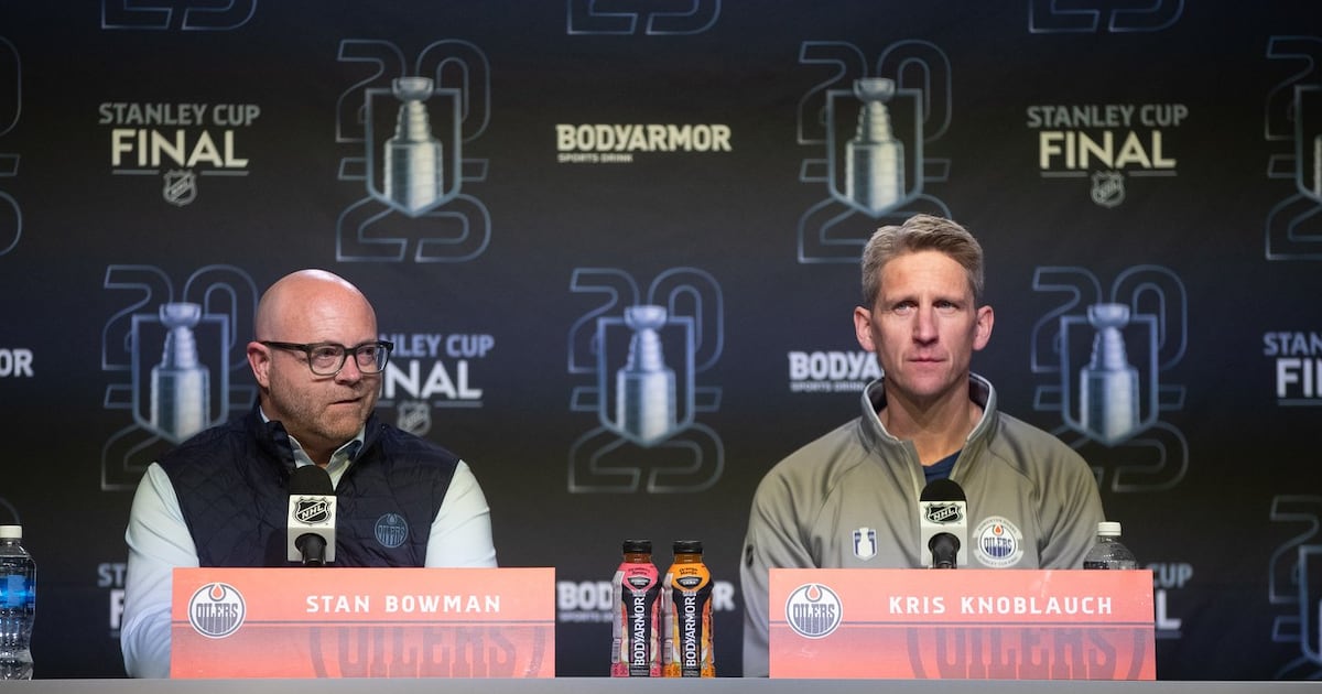 Oilers GM Bowman, coach Knoblauch lament on shortcomings