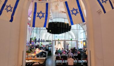 A Vienna cafe offers refuge for Israel supporters as tensions brew at Eurovision