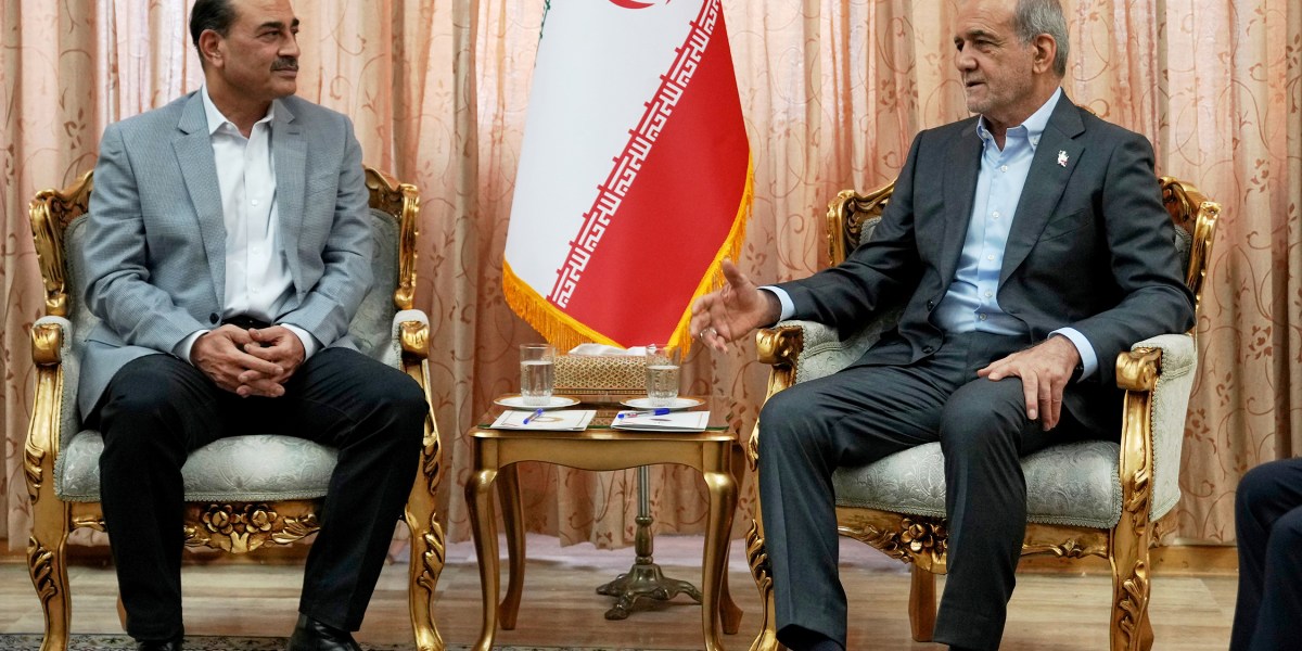 Trump says a deal with Iran to reopen the Strait of Hormuz has been 'largely negotiated'