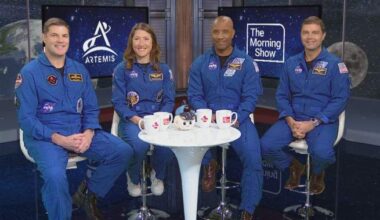 Artemis II crew tells ‘The Morning Show’ about ‘super special’ mission