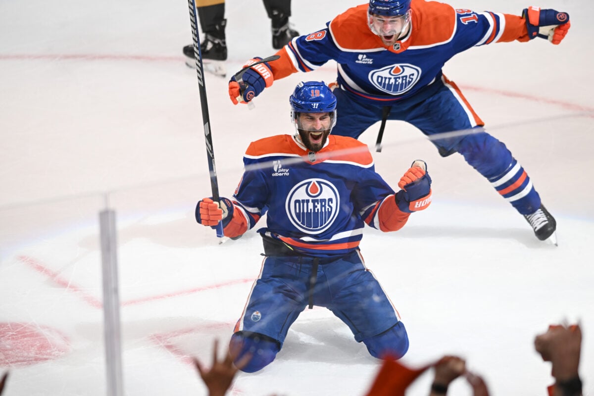 Adam Henrique Zach Hyman Edmonton Oilers