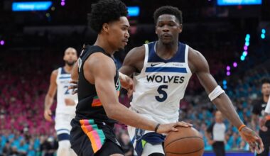 Timberwolves' Edwards cleared for Game 2, Dosunmu to return