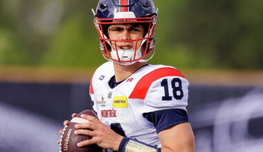 Montreal Alouettes cut Canadian quarterback Arnaud Desjardins, 18 others