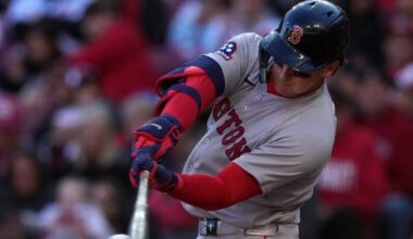 Red Sox OF Roman Anthony day-to-day with sprained wrist