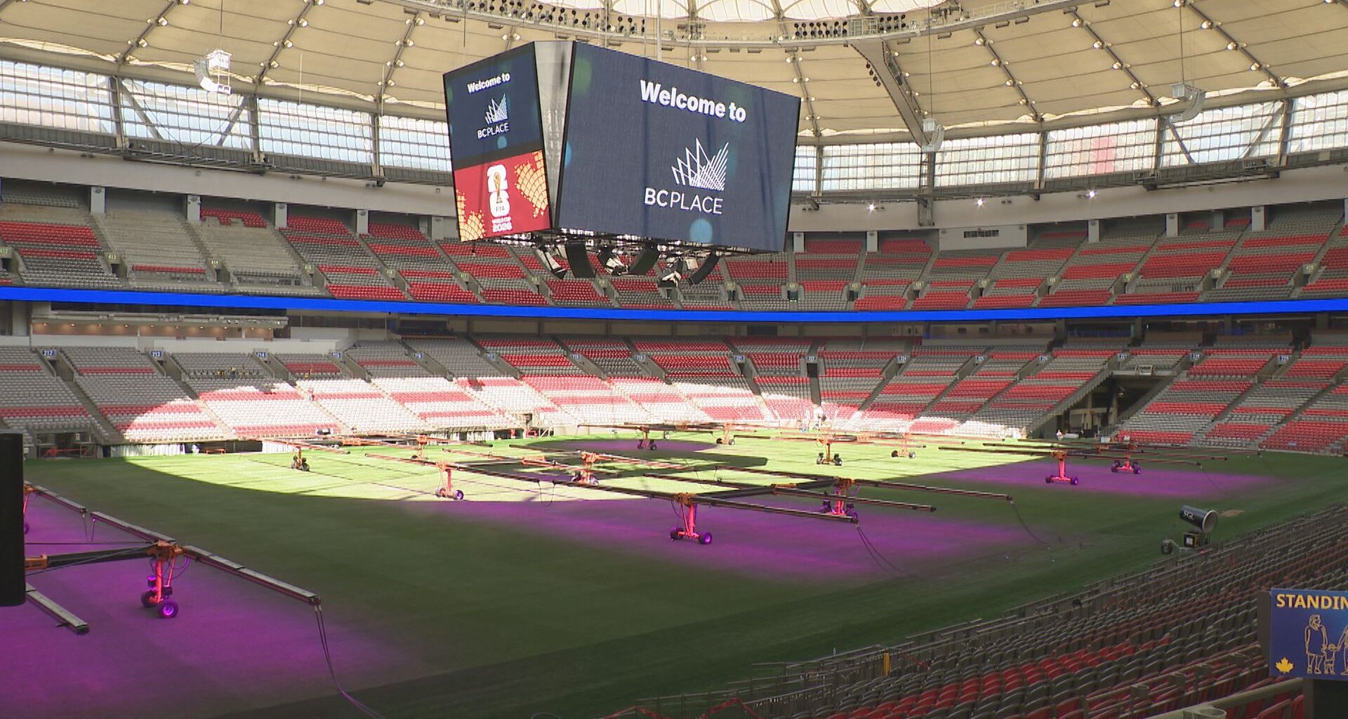 Province unveils BC Place upgrades ahead of the 2026 FIFA World Cup