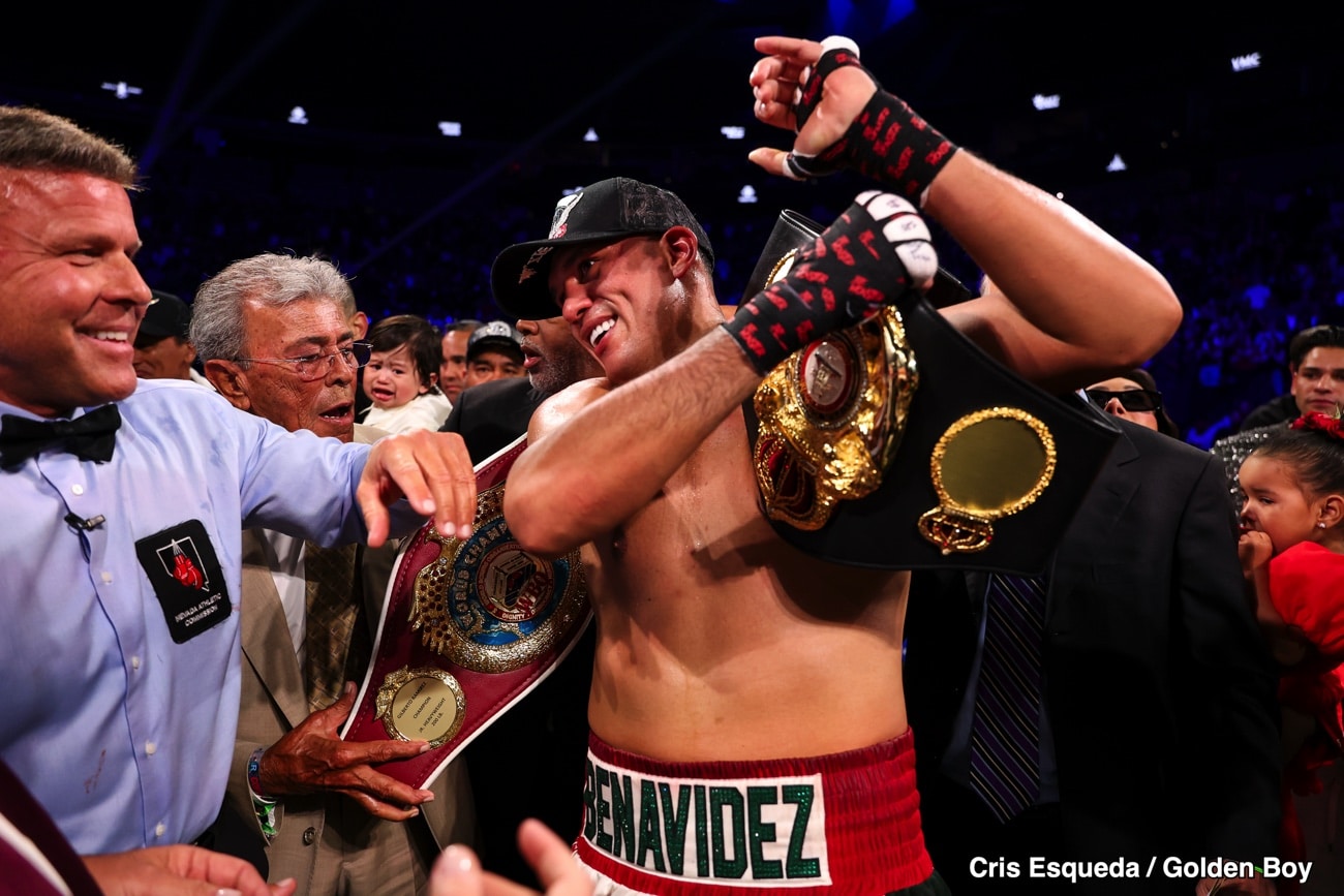 Image: David Benavidez rejects Jai Opetaia Zuffa fight