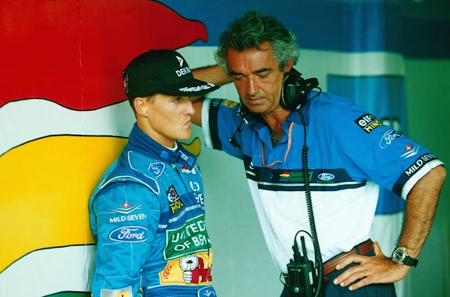 Michael Schumacher Flavio Briatore
