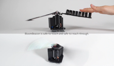 Touchable POV Display Blooms In Mid Air