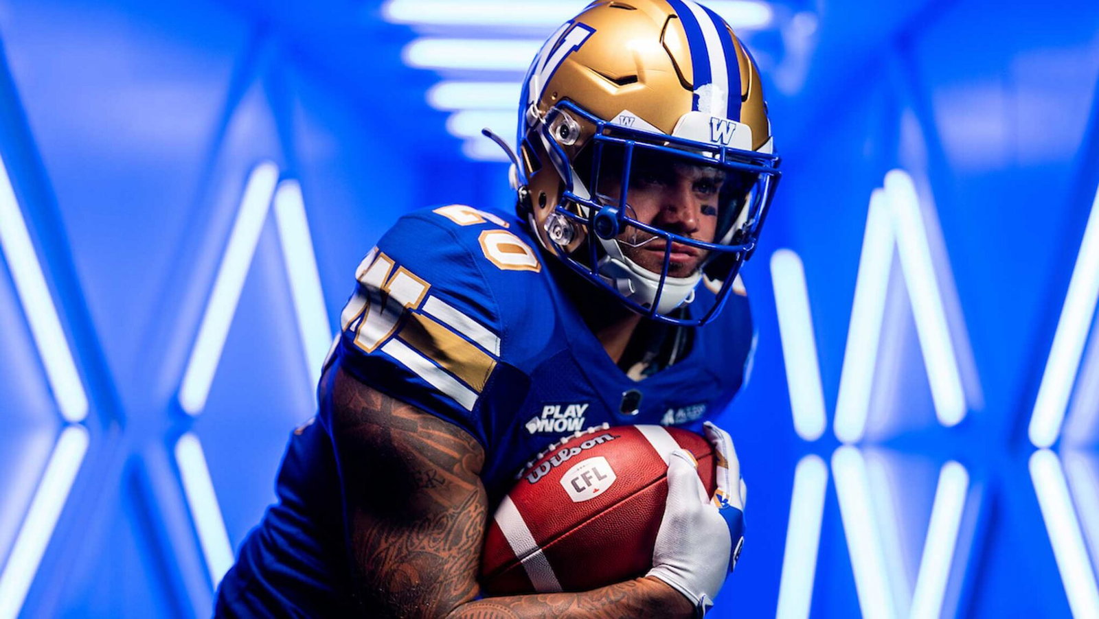 Brady Oliveira wants to play 10 CFL seasons, retire as a Winnipeg Blue Bomber