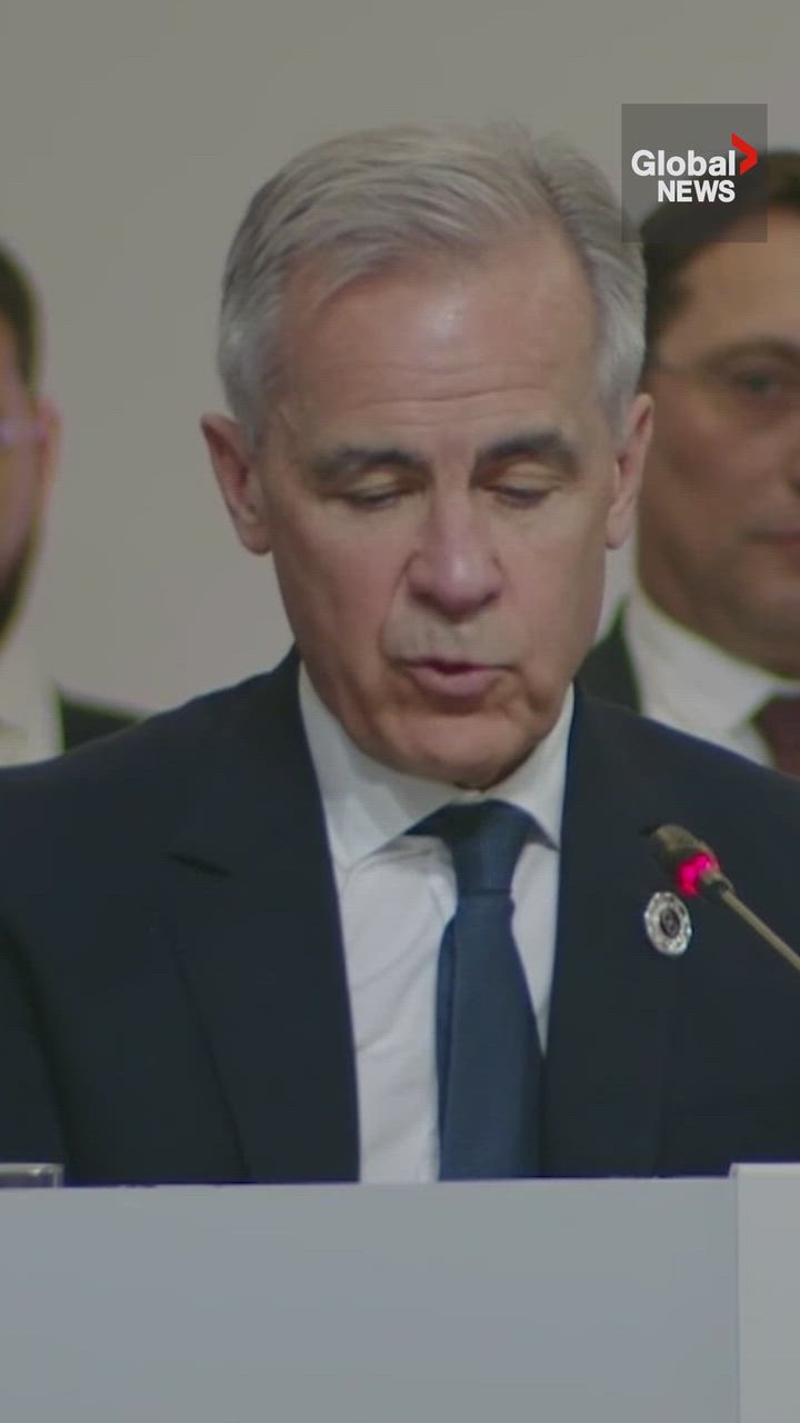 Click to play video: 'Carney says international order will be rebuilt ‘out of Europe’'