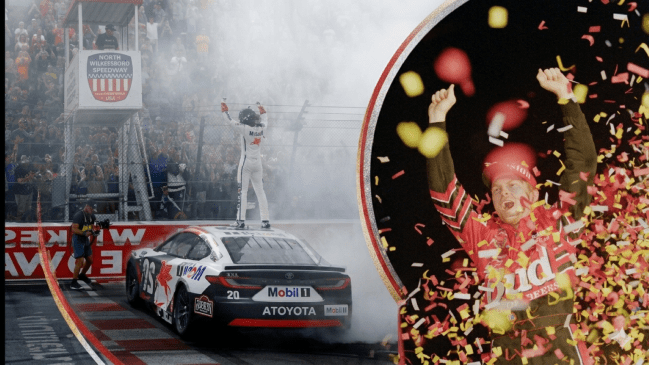 NASCAR All-Star Race Greatest Moments Collage