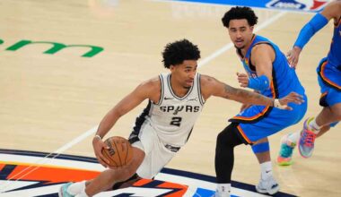 Spurs lose Harper to injury after already missing Fox