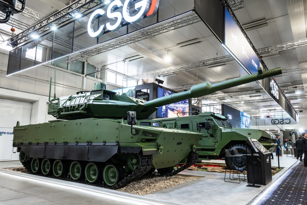 CSG and FNSS unveil strategic cooperation and introduce the new CFL-120 Karpat combat vehicle at IDEB 2026