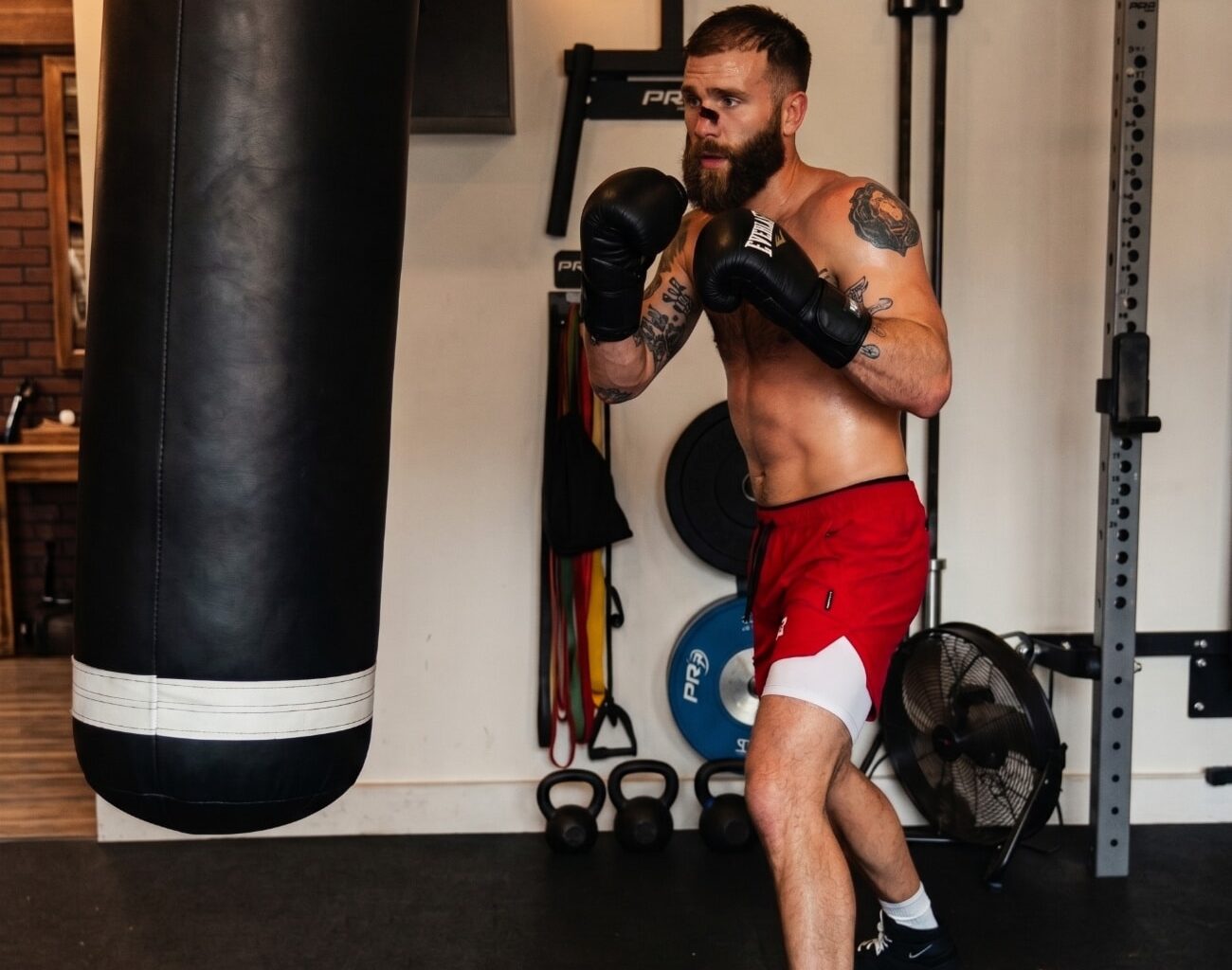 Image: Ring posts new Caleb Plant workout footage after year-long layoff