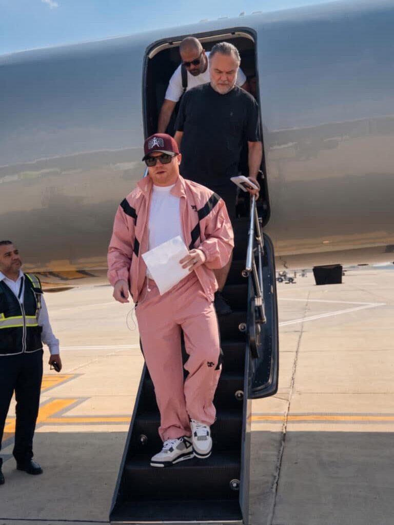 Image: Canelo Alvarez Arrives In Egypt Looking Bigger Ahead Of Mbilli