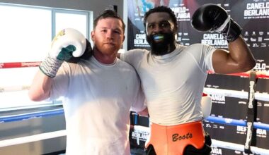 Jaron Ennis sums up Canelo’s boxing ability and power after sparring sessions