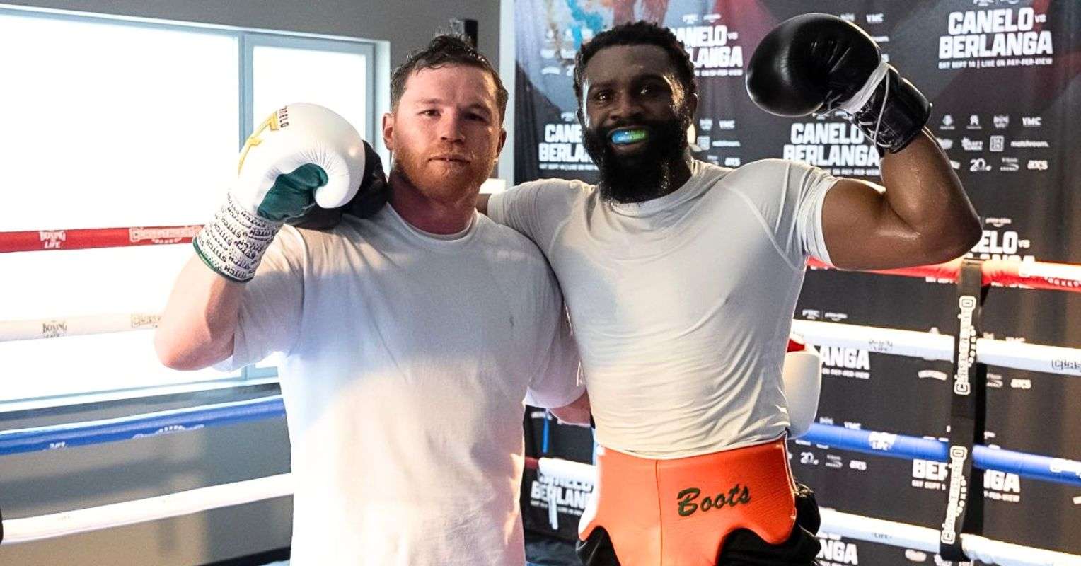 Jaron Ennis sums up Canelo’s boxing ability and power after sparring sessions