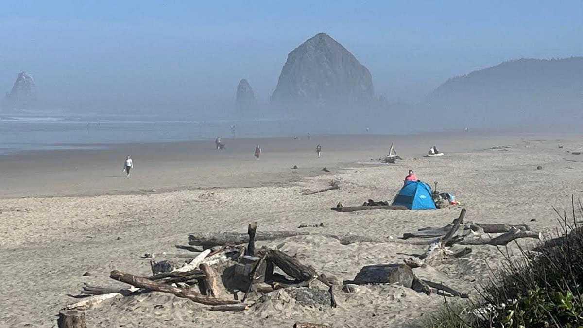 Cannon Beach in Oregon