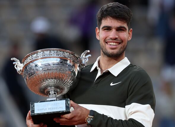 Carlos Alcaraz 2025 French Open - Day Fifteen