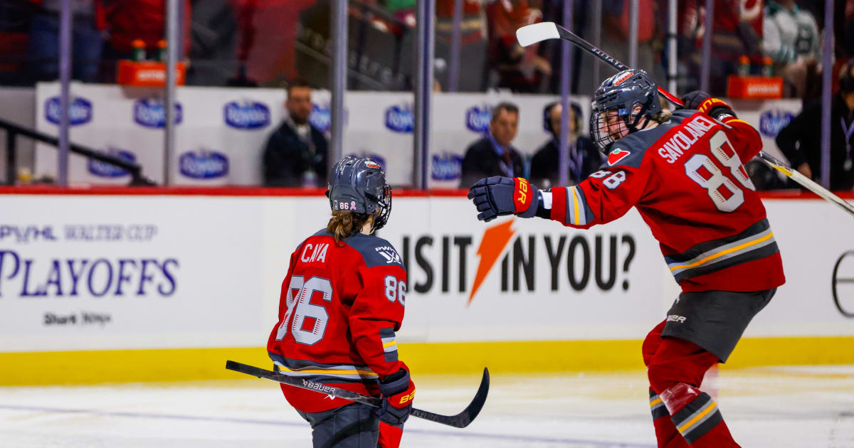 CAVA’S DOUBLE-OVERTIME HEROICS ELIMINATES BOSTON AND SENDS OTTAWA TO SECOND STRAIGHT FINALS | PWHL