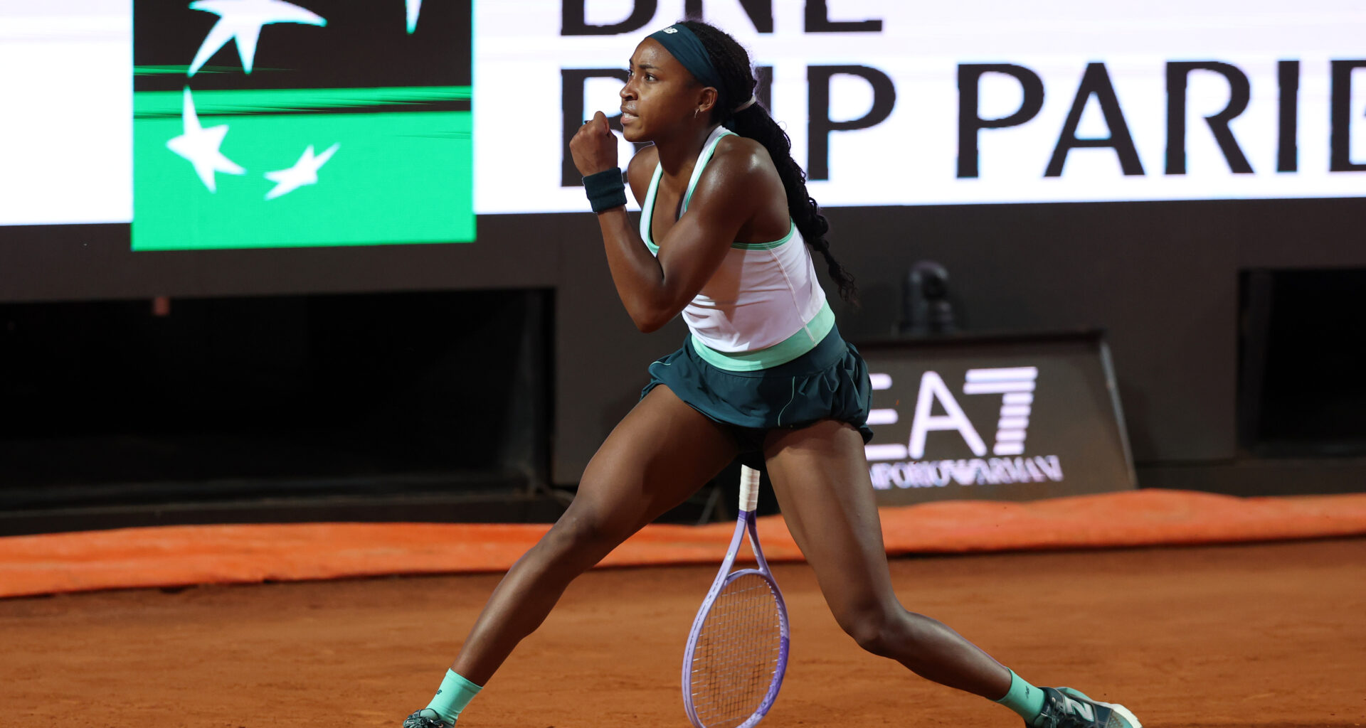 For the second year in a row, Gauff marches into the Rome final