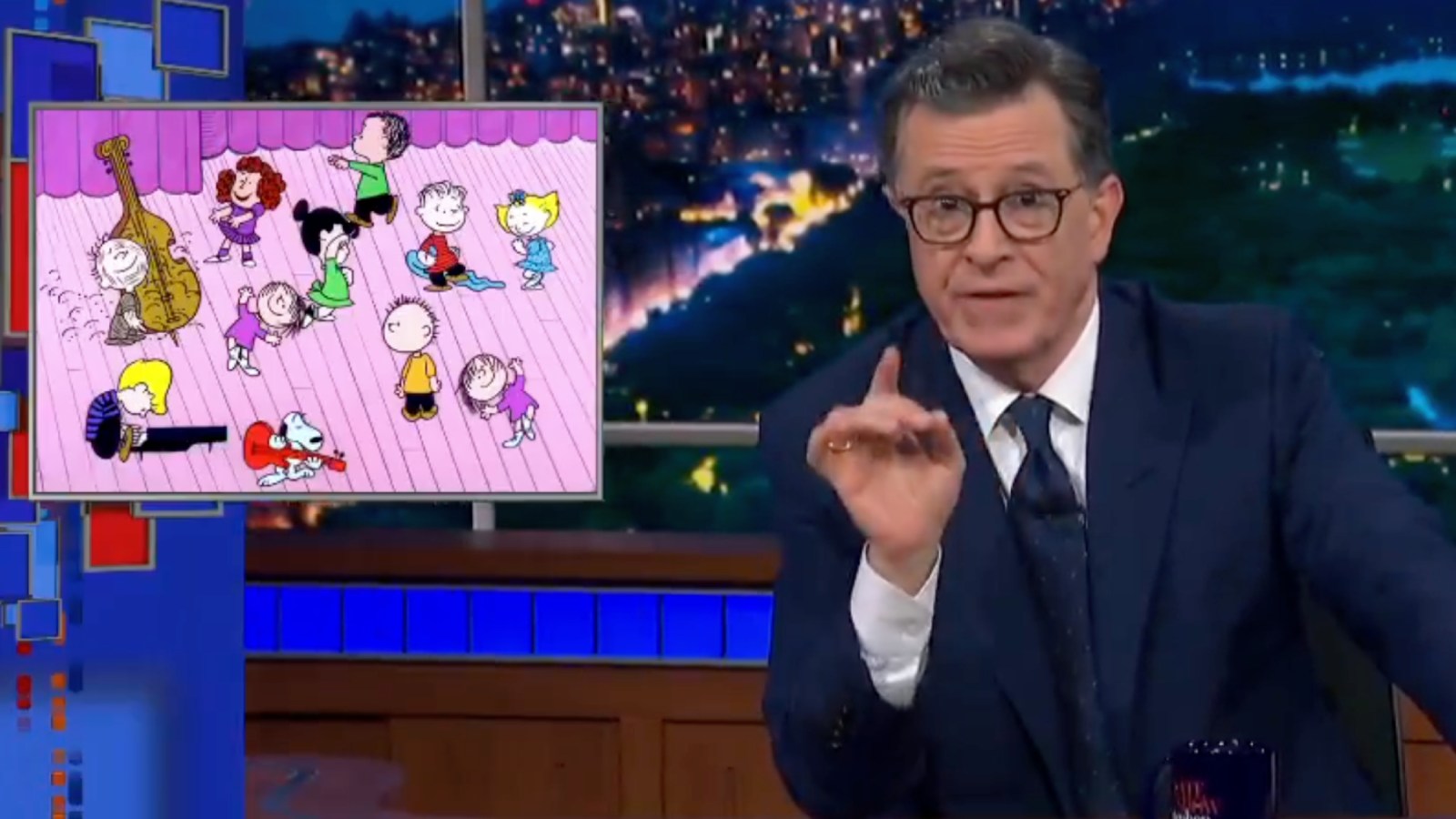 Stephen Colbert Uses Copyrighted 'Peanuts' Music During Finale
