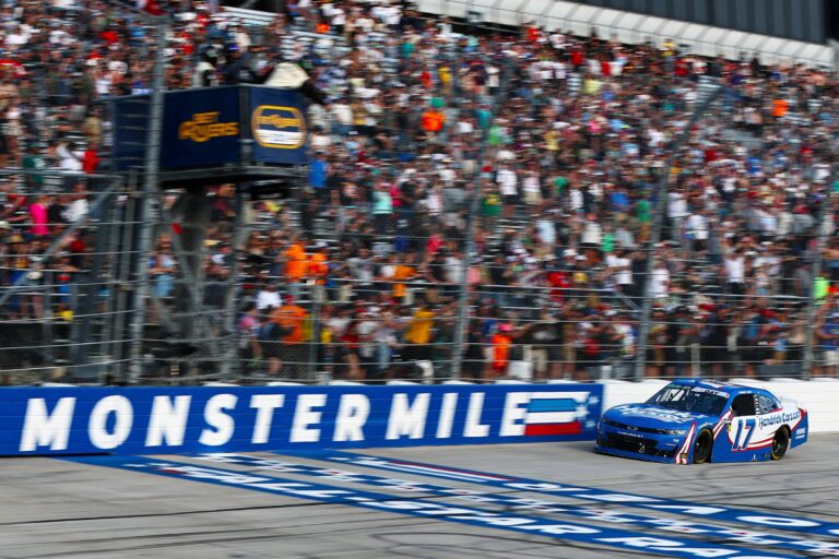 Corey Day wins at Dover Motor Speedway - NASCAR O'Reilly Series