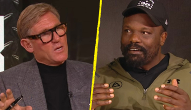 Derek Chisora threatens to flip table in fiery clash with Simon Jordan over retirement U-turn