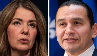 Alberta separatism: Wab Kinew tells Danielle Smith to pause vote