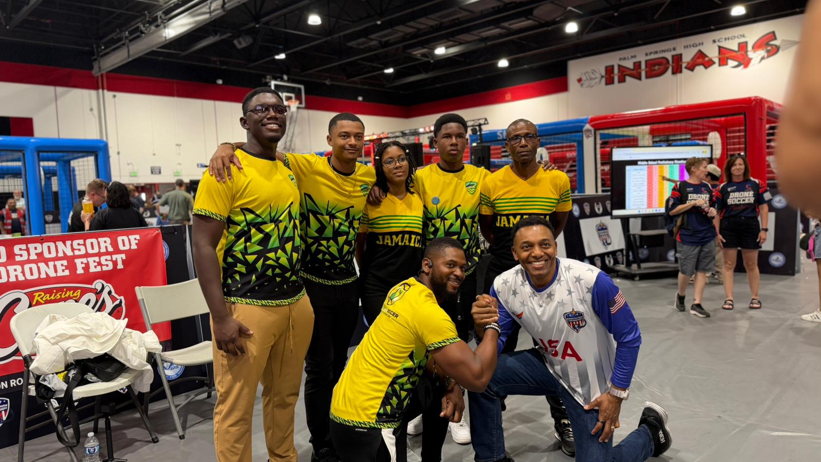 Jamaica's  Drone  Soccer  team wins gold at the International Palms Springs Drone Fest in  California