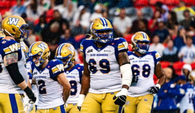 Winnipeg Blue Bombers release starting offensive lineman Kendall Randolph, 24 others