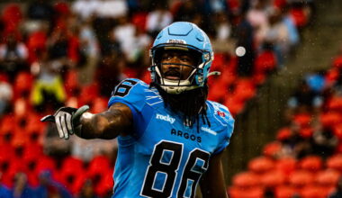 Damonte Coxie wants Toronto Argonauts to 'ruffle some feathers' as CFL road warriors