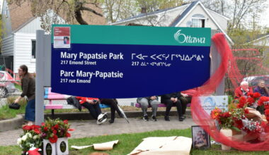 Ottawa renames park for Mary Papatsie on Red Dress Day