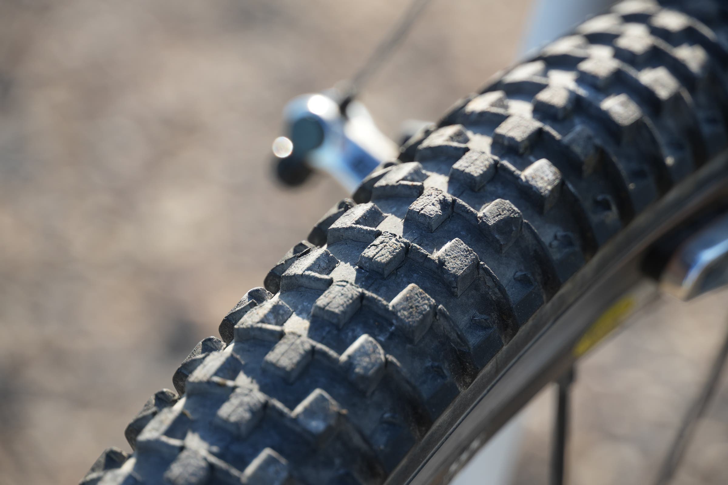 Detail Shot of the first bike to win Unbound Gravel, in 2006, Dan Hughes' Steelman cyclocross bike.