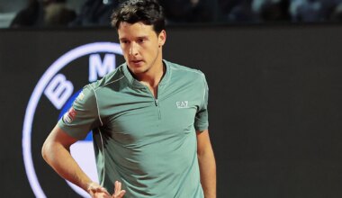 Darderi outlasts Jódar after smoke, rain and a 2 a.m. finish to reach first Masters 1000 semi-final