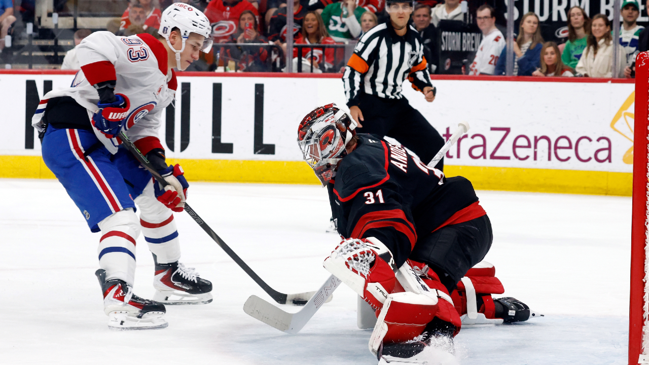 Canadiens score fastest four goals to start a road playoff game in franchise history
