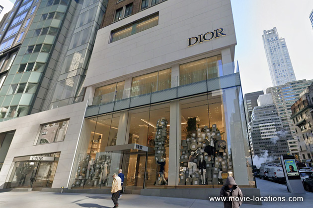 The Devil Wears Prada film location: Dior, 57th Street, Midtown Manhattan