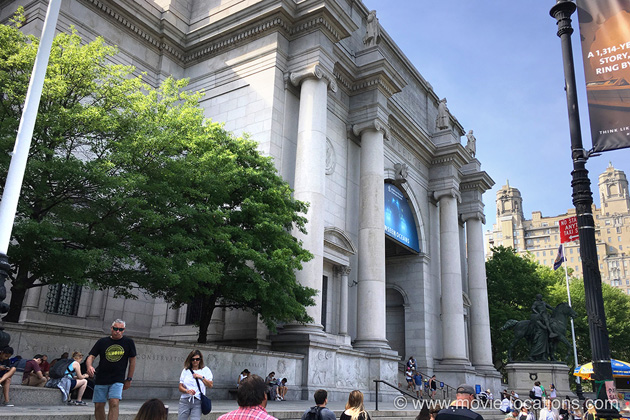 The Devil Wears Prada 2 film location: American Museum of Natural History, Central Park West, New York