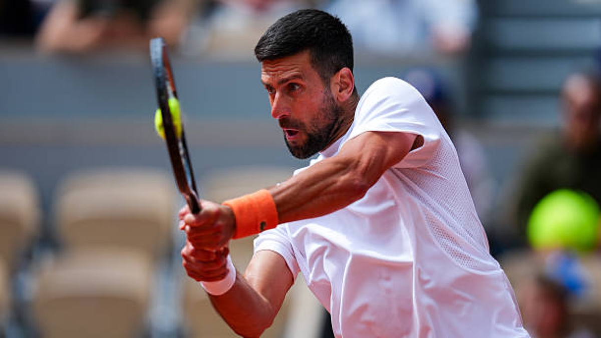 Djokovic adds a former tennis player to his team for Roland Garros. Photo: Getty Images