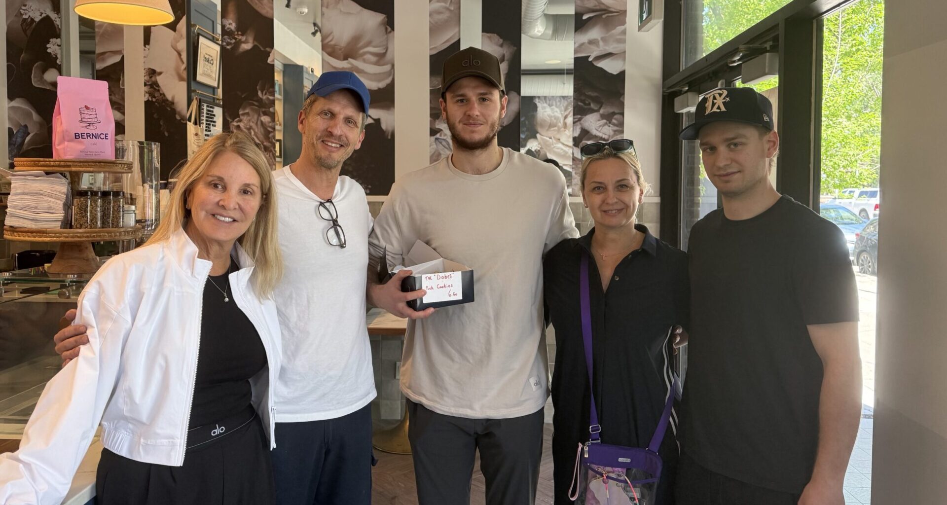 Montreal bakery behind Dobeš-inspired cookie gets visit from the Habs goalie himself