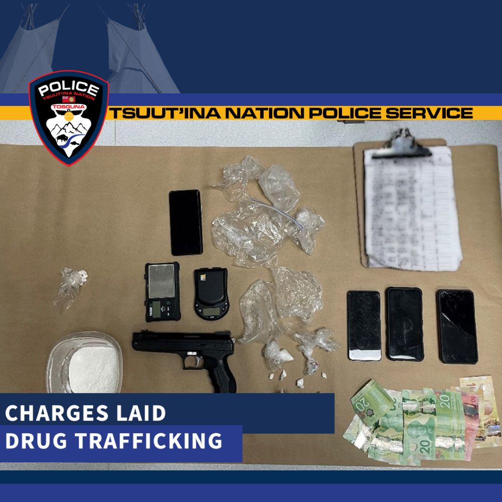 Calgary man charged after $10K seized in Tsuut’ina Nation drug trafficking probe - OkotoksOnline.com