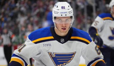 Blues sign Dylan Holloway to five-year, $38.75M contract extension